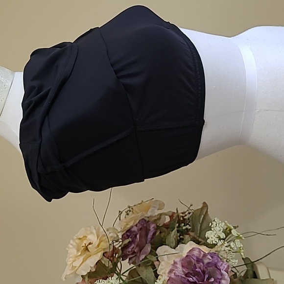 Worthington Stretch Camisole Shelf Bra Black Cami Adjustable Straps Lg - Picture 6 of 10